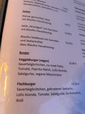   at Blauths Streetfood & Meer in Cuxhaven