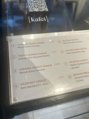 Triple Almond Cookie 4,20€  at Kafei Korner Sablon in Brussels