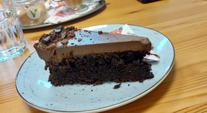 Pařížský dortík za cca 100 korun. at Dary Země in Roznov Pod Radhostem