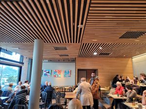 Inside at Godt Brød Munch Brygge in Oslo