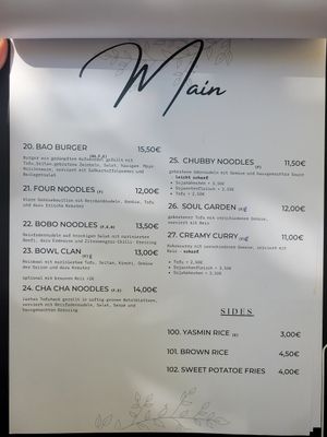 Menü at Monchi in Leipzig