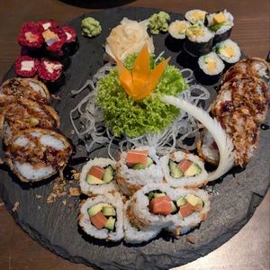 Veganes Sushi at Monchi in Leipzig