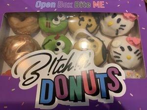 What the Dozen donuts looks like  at Bitchin Donuts in Albany