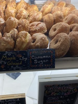 These flavors were so good!!   at Bitchin Donuts in Albany