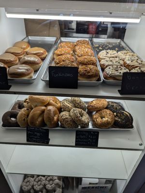 Donuts and bagels at Bitchin Donuts in Albany