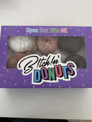 6 donuts #Veganuary at Bitchin Donuts in Albany