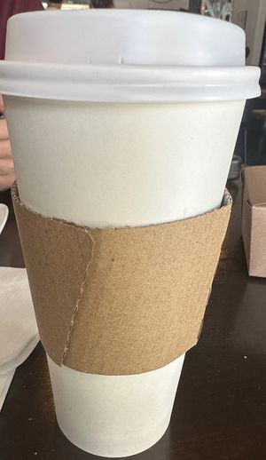 Delicious coffee  at Bitchin Donuts in Albany