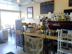 inside at David's Delicatessen in New Buffalo