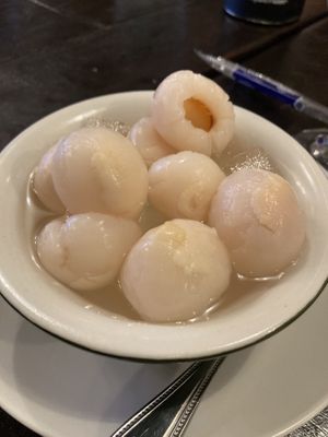 Lychee  at Green Elephants Thai Vegan in Watkins Glen