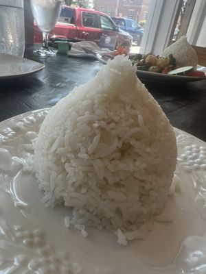 Side of rice   at Green Elephants Thai Vegan in Watkins Glen
