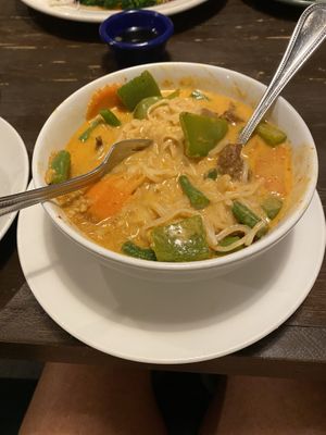 Curry  at Green Elephants Thai Vegan in Watkins Glen