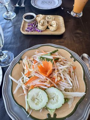   at Green Elephants Thai Vegan in Watkins Glen