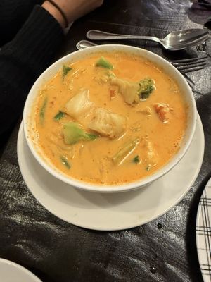 Penang curry   at Green Elephants Thai Vegan in Watkins Glen