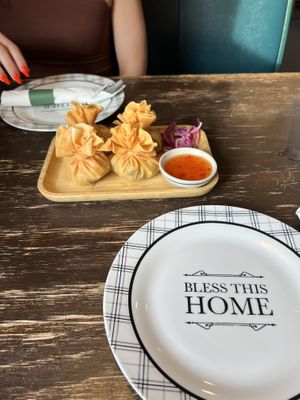 The Golden Bag  at Green Elephants Thai Vegan in Watkins Glen