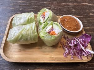   at Green Elephants Thai Vegan in Watkins Glen