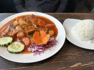   at Green Elephants Thai Vegan in Watkins Glen