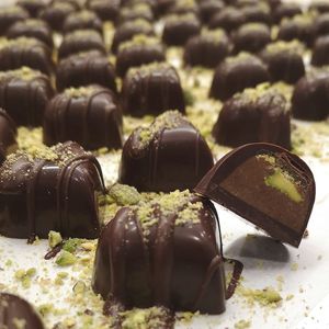 Bombones de pistacho at Clorawfila in Sant Cugat Del Valles