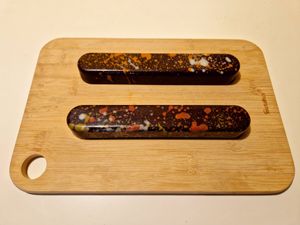 Torró de praliné d'avellana i torró de festuc at Clorawfila in Sant Cugat Del Valles