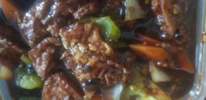 Black bean tofu at Noodz in Belfast