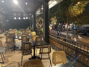 Upstairs   at La Moi Plant-Based Restaurant in Ho Chi Minh City