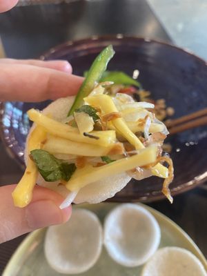 So yum!  at La Moi Plant-Based Restaurant in Ho Chi Minh City