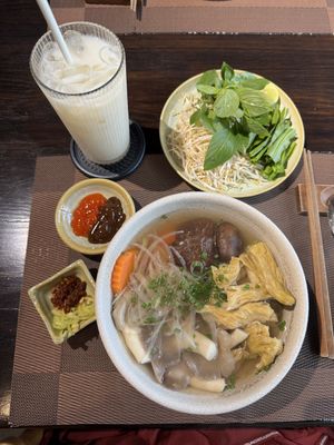   at La Moi Plant-Based Restaurant in Ho Chi Minh City