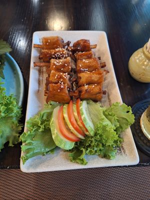 Vegan braised ribs at La Moi Plant-Based Restaurant in Ho Chi Minh City