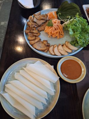La Moi rolls at La Moi Plant-Based Restaurant in Ho Chi Minh City