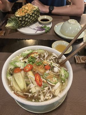   at La Moi Plant-Based Restaurant in Ho Chi Minh City