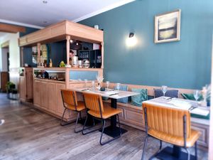 Interior at Greens&Beans  in Bruges