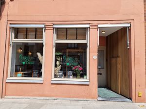 Front at Greens&Beans  in Bruges