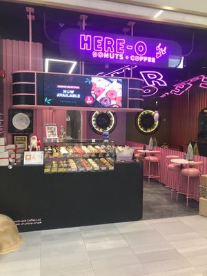 The store  at HERE-O Donuts  in Abu Dhabi