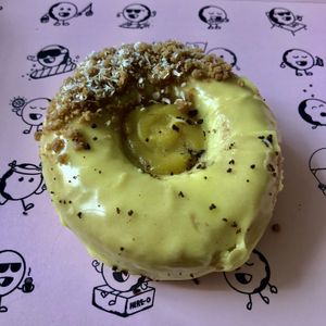 Lemon coconut   at HERE-O Donuts  in Abu Dhabi
