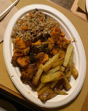 Vegan option #Veganuary at Radicetonda - Via Spallanzani in Milan