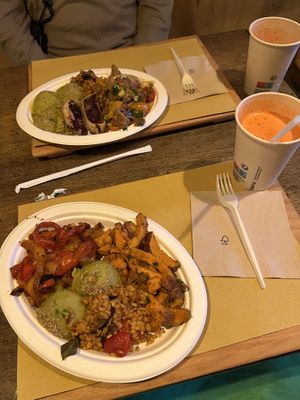 Fantastic meal and the juice was lovely  at Radicetonda - Via Spallanzani in Milan