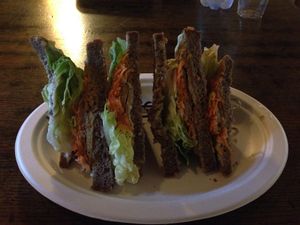 Club sandwich  at Radicetonda - Via Spallanzani in Milan