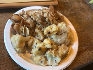 Seitan rice mixed with cauliflower stew (?)  at Radicetonda - Via Spallanzani in Milan