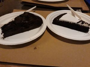 Chocolate cakes at Radicetonda - Via Spallanzani in Milan