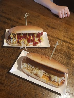 Vegan hotdogs! at Radicetonda - Via Spallanzani in Milan