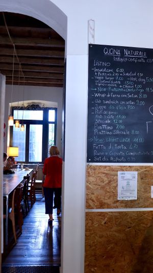 Waiting at the counter  at Radicetonda - Via Spallanzani in Milan