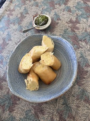 Houmus spring rolls 🥰  at Green Hand Vegetarian and Vegan Food in Chiang Mai