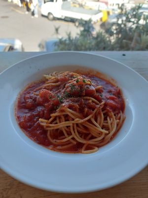 Tomato pasta at The Plate - 더플레이트 in Busan