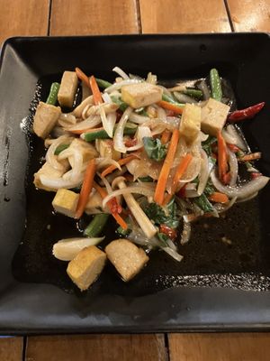 fried tofu / mushrooms   at Mama in Phuket