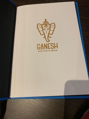 Menu  at Ganesh in Falkensee