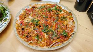 Qayish lasagna: I recommand at Chalet  in Bukhara