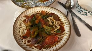 lagman (without beef)  at Chalet  in Bukhara