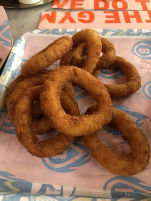 Onion rings  at Bolero Fitburger in Sofia