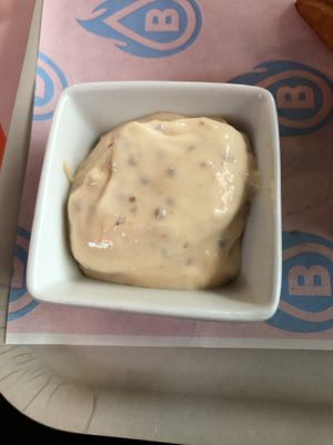 Bolero sauce   at Bolero Fitburger in Sofia