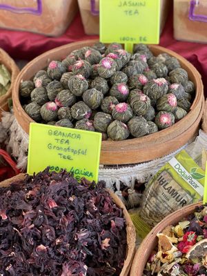 Herbal teas   at Pazartesi Pazarı Oba in Antalya