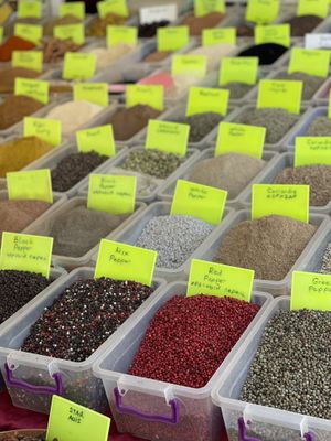 Spices   at Pazartesi Pazarı Oba in Antalya
